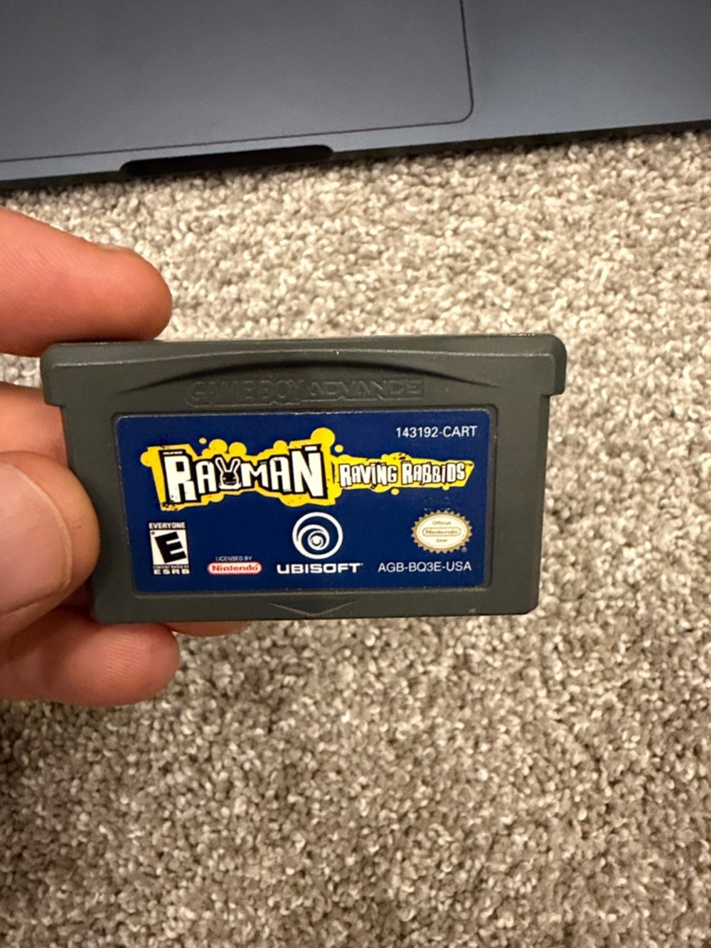 Rayman Raving Rabbids Game Boy Advanced